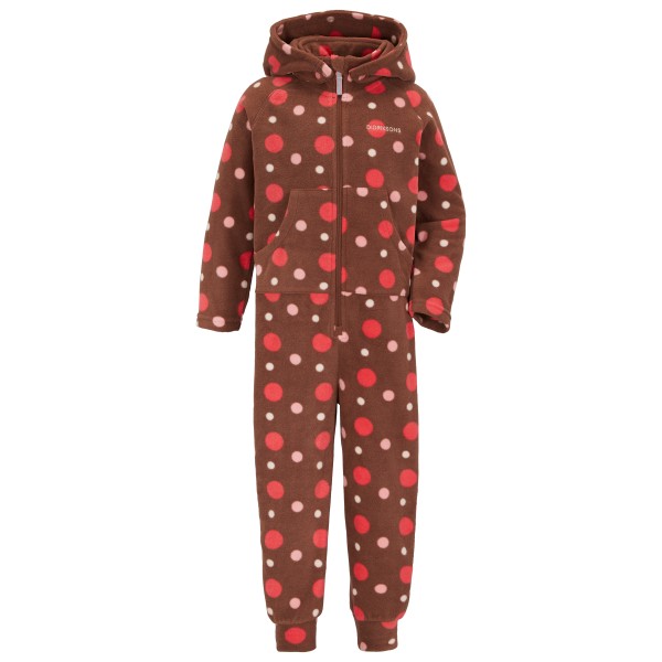 Image of Didriksons - Kid's Monte Coverall Printed - Overall Gr 100;110;120;130;140;80;90 braun;bunt bei Bergfreunde.ch - der Outdoor Shop
