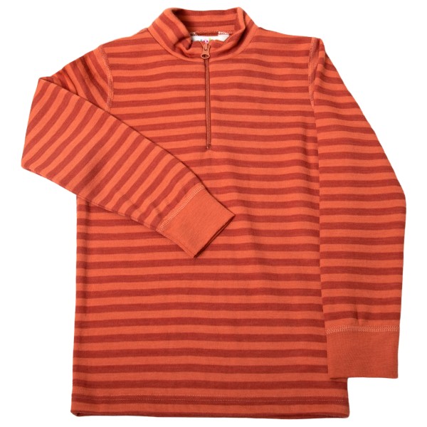 Image of Joha - Kid's 4046 Blouse with Zipper - Merinolongsleeve Gr 100;110;120;130;140;150;90 rot;türkis bei Bergfreunde.ch - der Outdoor Shop