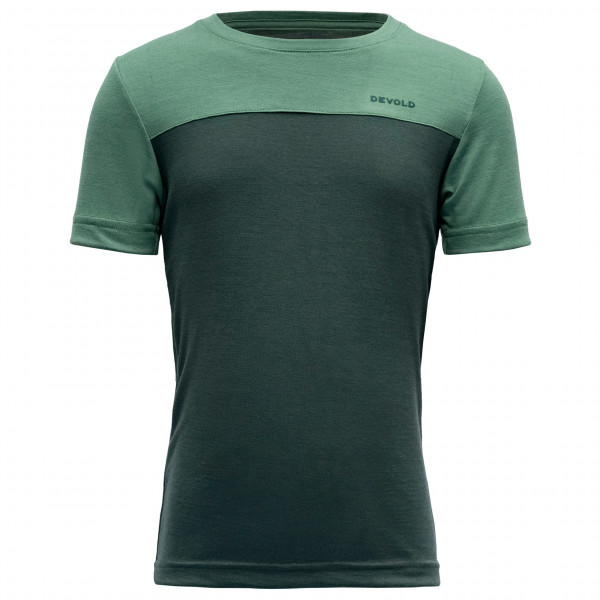 Devold Kid’s Norang Tee Merinoshirt Years Woods / Grass