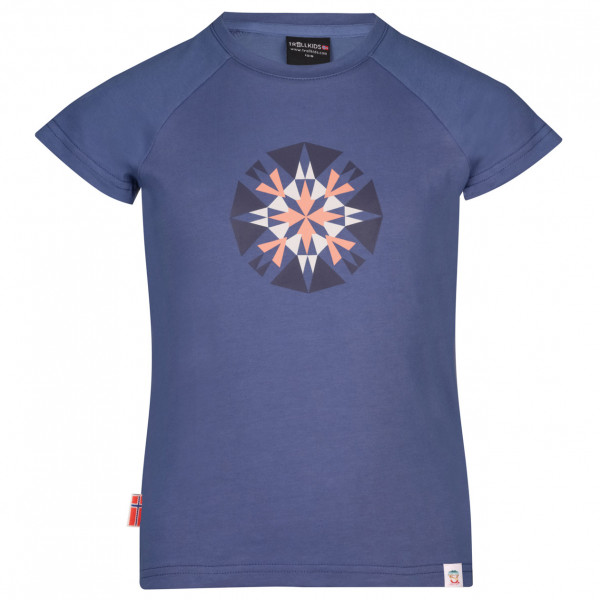Image of Trollkids - Girl"s Senja T - T-Shirt Gr 104;110;116;176;92;98 blau;grün;rot'