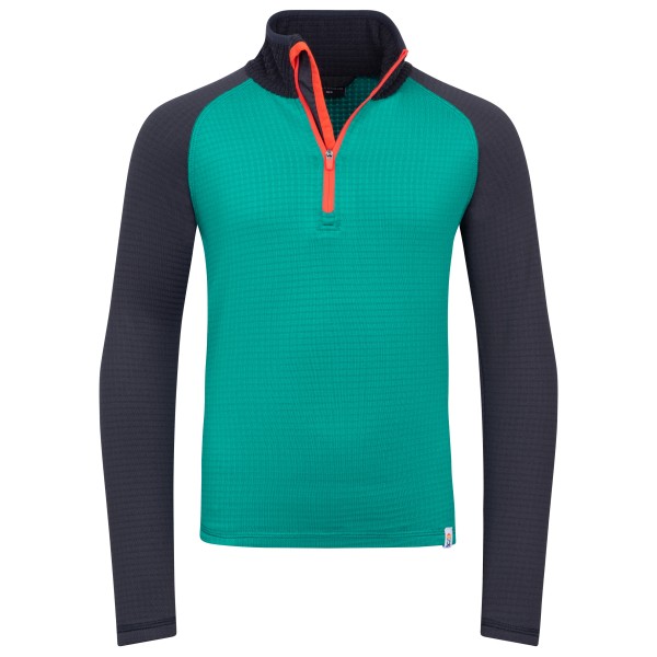 Trollkids Kid’s Rauland Half Zip Fleecetrui turkoois Turquoise