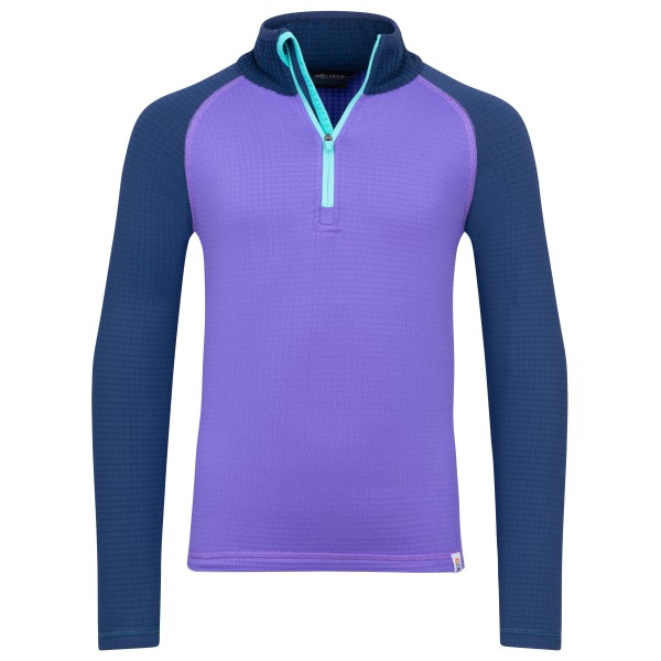 Trollkids Kid’s Rauland Half Zip Fleecetrui Purper