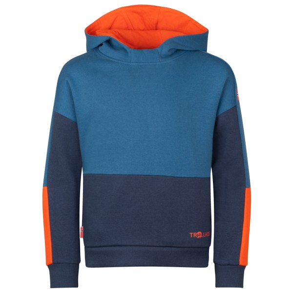 Trollkids Kid’s Rondane Sweater Hoodie Blauw