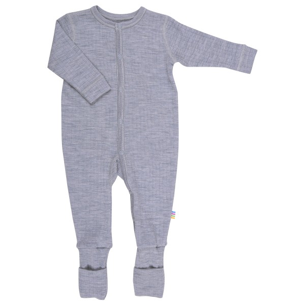 Image of Joha - Kid"s 581 Nightsuit 2-In-1 Foot Basic - Overall Gr 100;70;80;90 blau;grau;lila/grau'