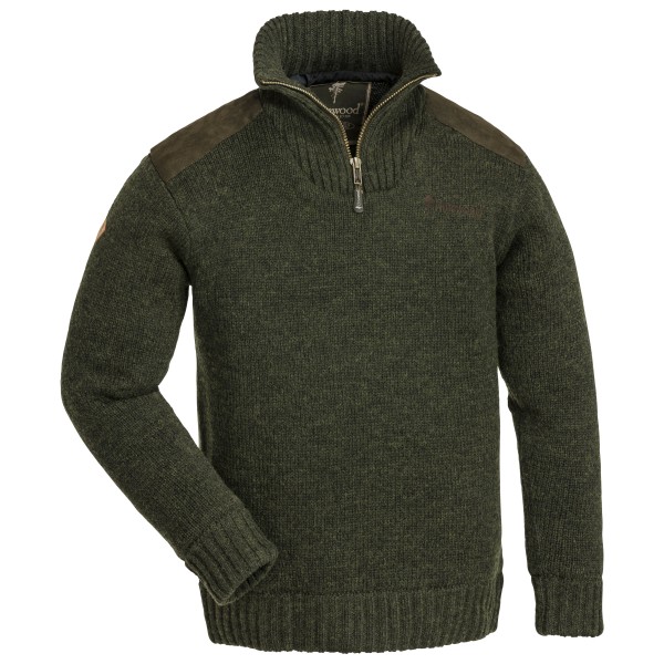 Image of Pinewood - Kid"s Hurricane Sweater - Wollpullover Gr 128 oliv'