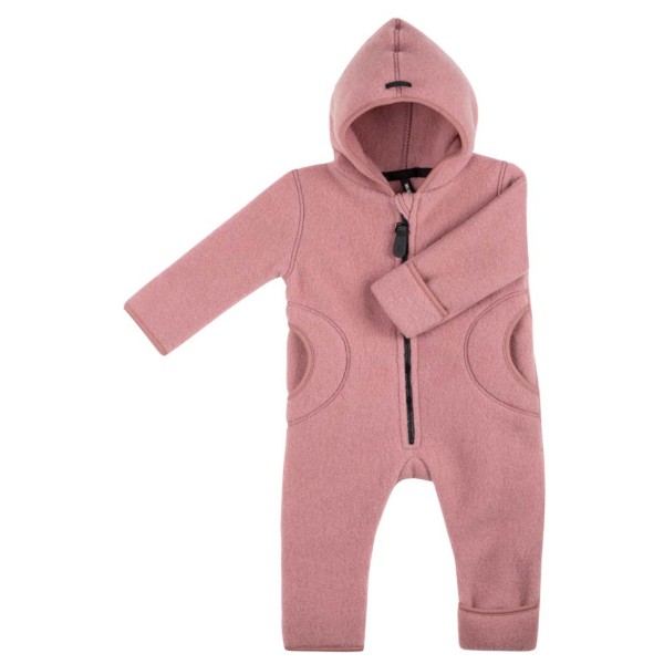 Image of Pure Pure - Kid"s Mini-Overall Fleece - Overall Gr 50/56 rosa'