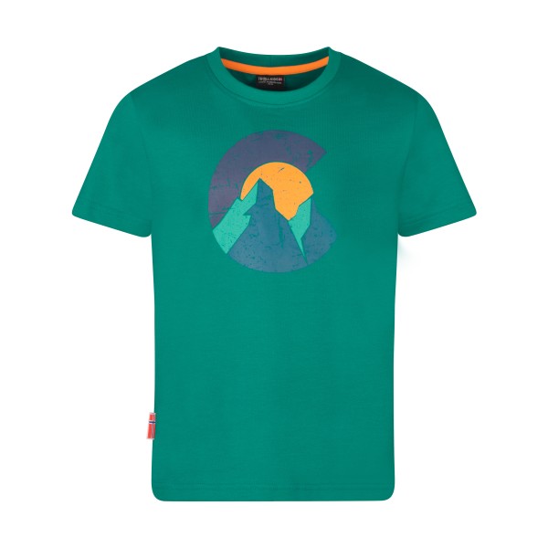 Trollkids Halsafjord T-Shirt T-Shirt Kinder (Größe 164 |türkis)