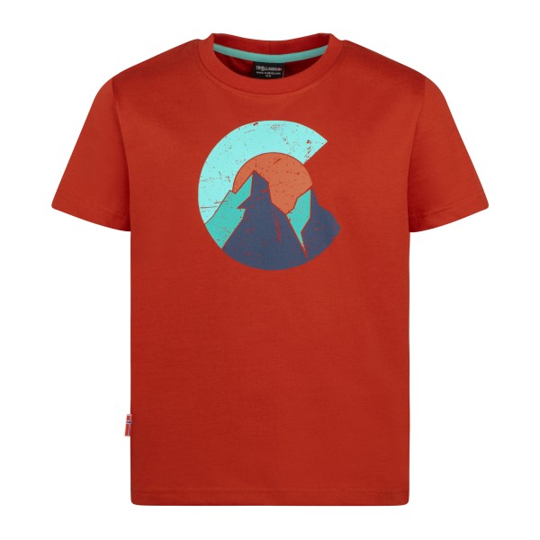 Trollkids Halsafjord T-Shirt T-Shirt Kinder (Gr 98 |rot)