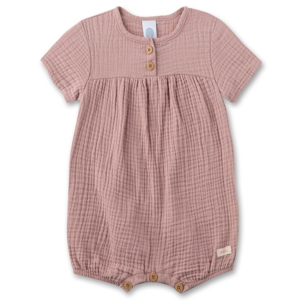 Image of Sanetta - Newborn Unisex Overall Short Musseline - Overall Gr 56;62;68 blau/grau;rosa