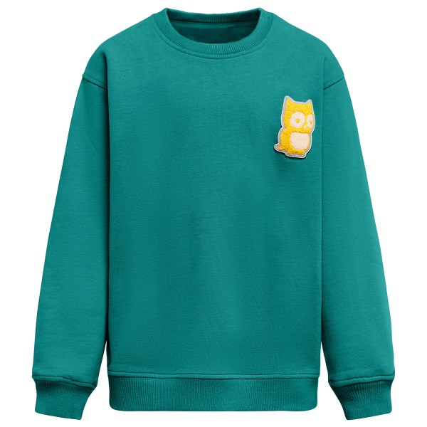 Namuk Macem Pullover Big Owl Pullover Kids (Gr 128/134 |türkis)
