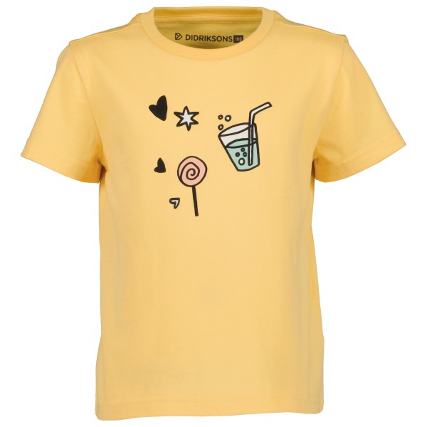 Image of Didriksons - Kid"s Mynta 2 - T-Shirt Gr 100;110;120;80;90 beige;grün;rosa;weiß'