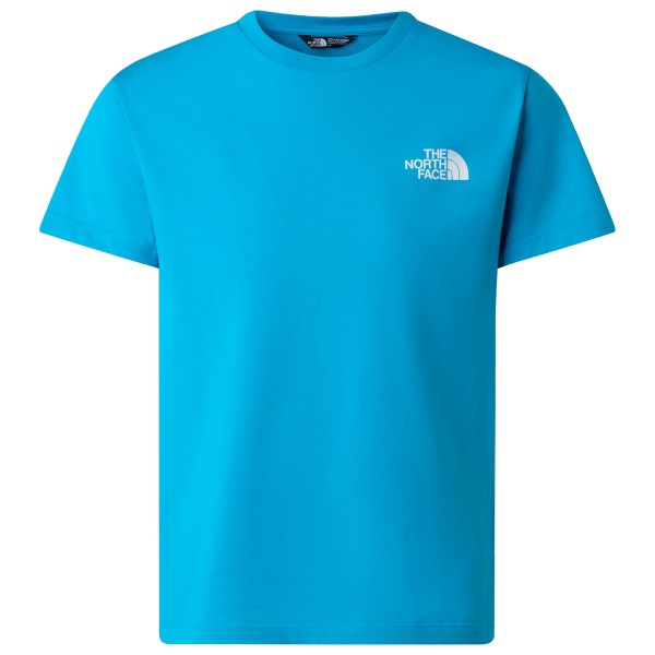 T-Shirt The North Face Teen's S/S Simple Dome Tee Kinder (Gr S |blau)