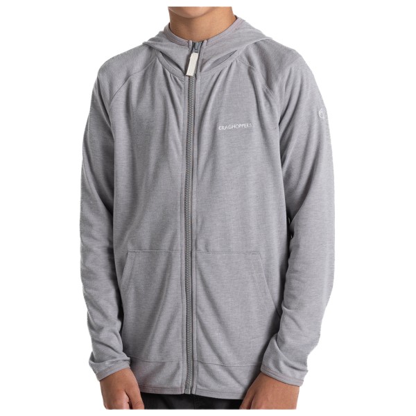 Image of Craghoppers - Kid"s Nosilife Frey Kapuzenjacke - Hoodie Gr 116;128 grau'