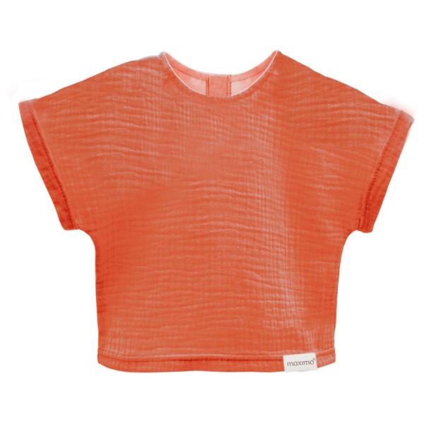 Image of maximo - Kid"s Mini Girl Top - T-Shirt Gr 110 rot'