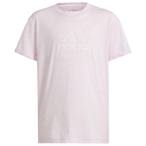Image of adidas - Girl"s FI Big Logo Tee - T-Shirt Gr 128;140 grün;weiß'