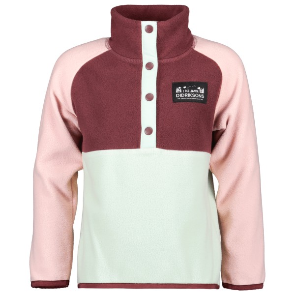 Image of Didriksons - Kid"s Monte Half-Buttoned 4 - Fleecepullover Gr 130 bunt'