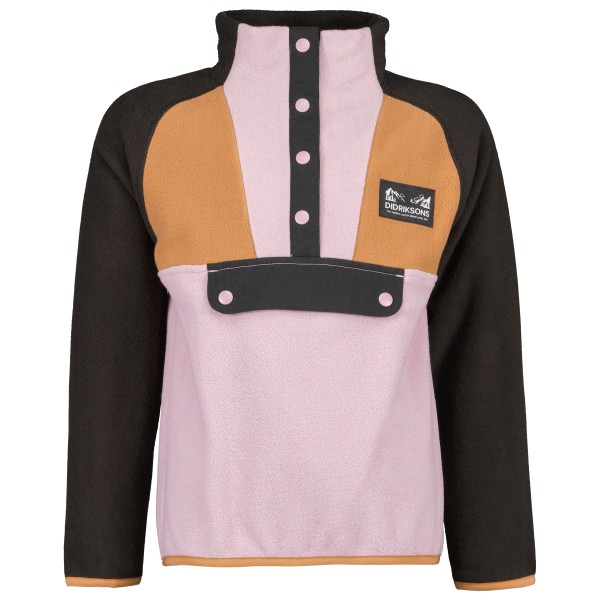 Image of Didriksons - Kid"s Yokto Half-Buttoned 2 - Fleecepullover Gr 100;110;120;130;140;150;160 blau;bunt;schwarz'