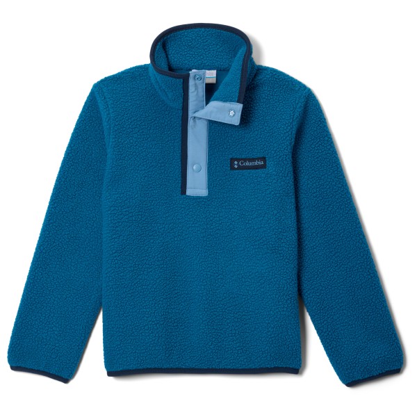 Columbia Kid’s Helvetia II Half Snap Fleece Fleecetrui Blauw