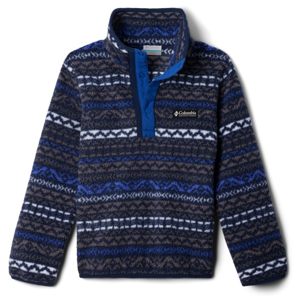 Image of Columbia - Kid"s Helvetia II Printed Half Snap Fleece - Fleecepullover Gr 10-12 Years blau'