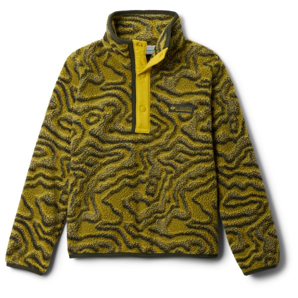 Columbia Helvetia II Printed Half Snap Fleece Fleecepullover Kinder (Gr 18 Years |oliv)