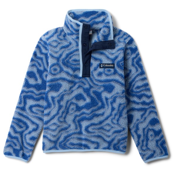 Fleecepullover Columbia Helvetia II Printed Half Snap Fleece Kinder (Gr 8 Years |blau)