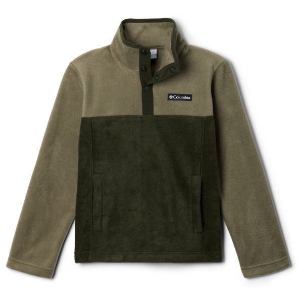 Image of Columbia - Kid"s Steens Mtn II 1/4 Snap Fleece Pull-Over - Fleecepullover Gr 10-12 Years oliv'