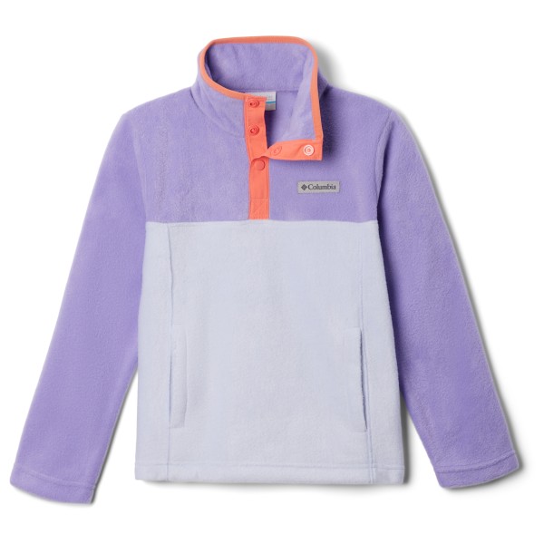 Image of Columbia - Kid"s Steens Mtn II 1/4 Snap Fleece Pull-Over - Fleecepullover Gr 10-12 Years lila'