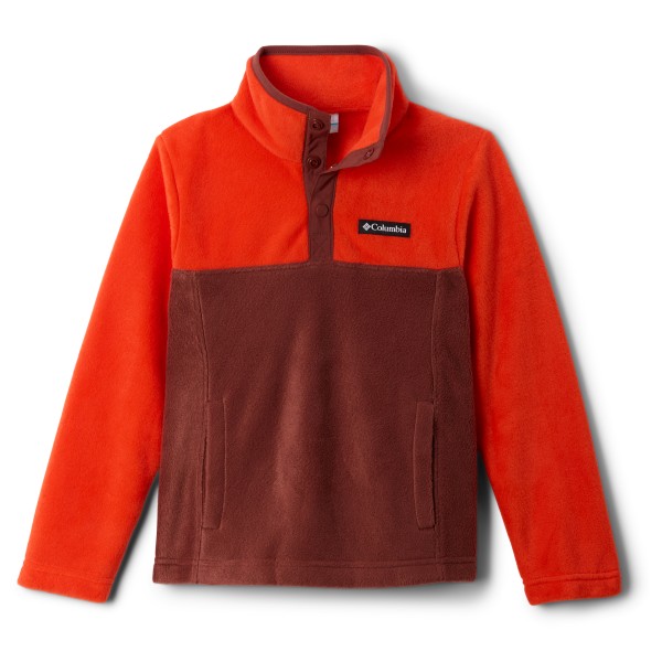 Image of Columbia - Kid"s Steens Mtn II 1/4 Snap Fleece Pull-Over - Fleecepullover Gr 10-12 Years rot'