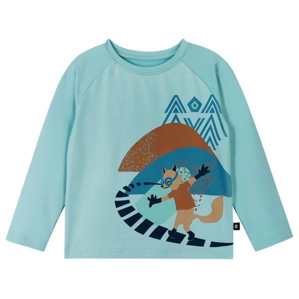 Image of Reima - Kid"s Kouluun - Longsleeve Gr 134 türkis'