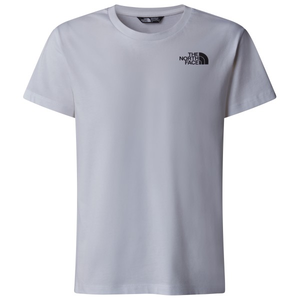 Image of The North Face - Girl"s Vertical Graphic Relaxed S/S Tee - T-Shirt Gr L grau'