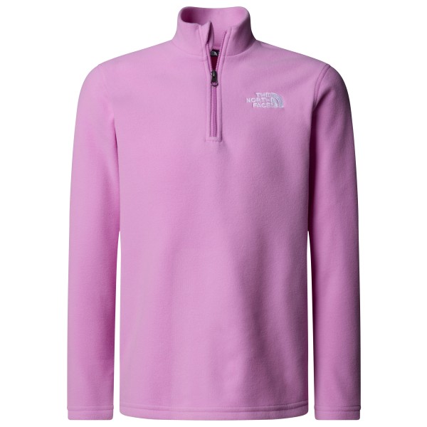 Image of The North Face - Teen"s Glacier 1/4 Zip Pullover - Fleecepullover Gr L rosa/lila'