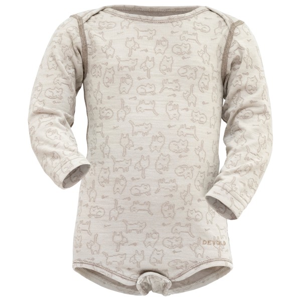 Image of Devold - Baby"s Duo Active Merino Body - Merinounterwäsche Gr 56 beige/grau'