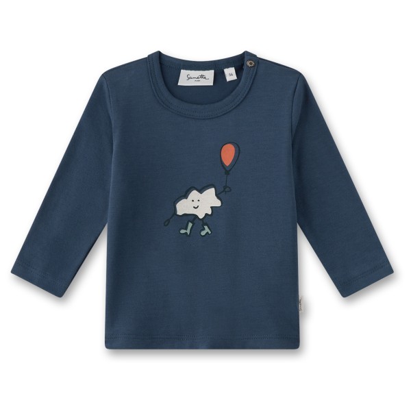 Image of Sanetta - Baby Boy"s Shirt Pure LT 1 - Longsleeve Gr 68 blau'