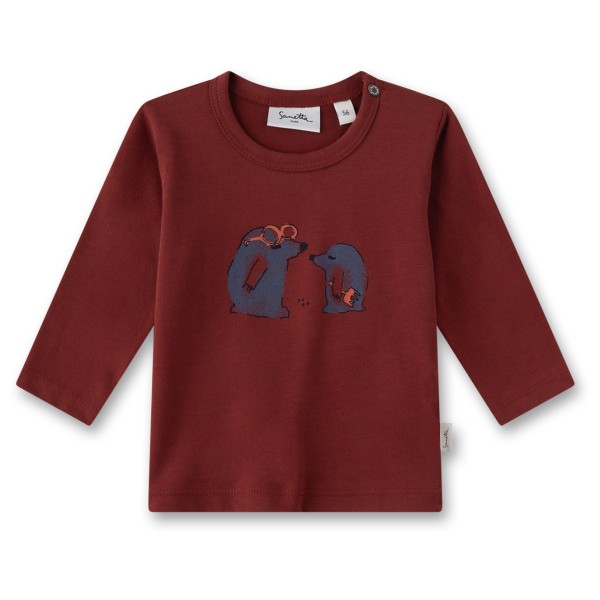 Image of Sanetta - Baby Boy"s Shirt Pure LT 2 - Longsleeve Gr 80 rot'