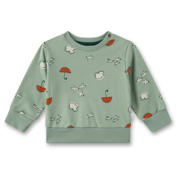 Image of Sanetta - Baby Boy"s Sweatshirt 100% organic cotton - Pullover Gr 68;74;80;86;92 türkis'