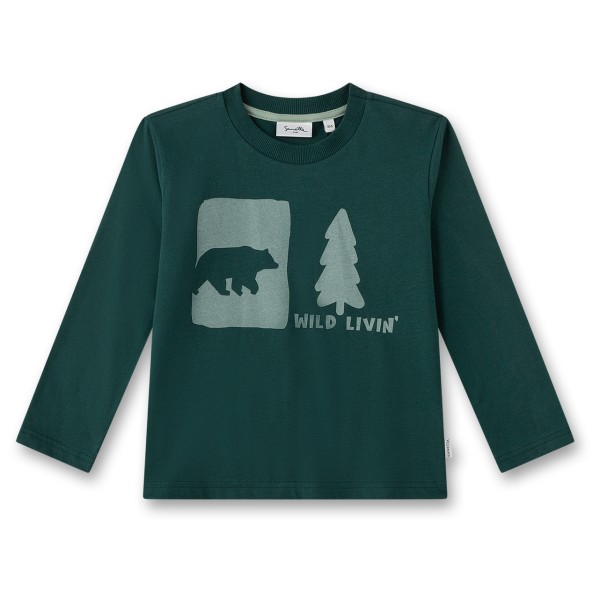 Image of Sanetta - Boy Kid"s Shirt Pure - Longsleeve Gr 104;110;116;122;128;140;92;98 blau;türkis'