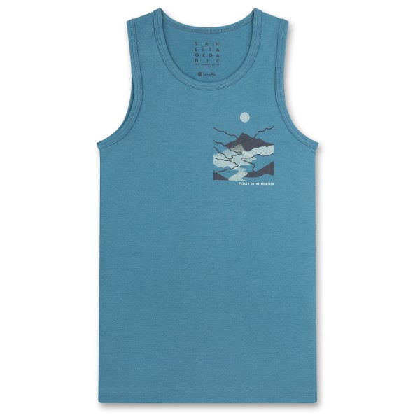 Image of Sanetta - Boy Toddler"s Shirt without Sleeves San Pure - Alltagsunterwäsche Gr 128;140;152;164;176 blau'
