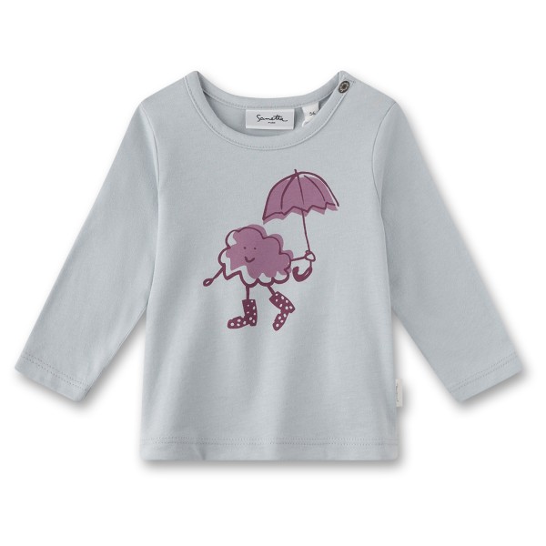Image of Sanetta - Girl Kid"s Shirt Pure LT 1 - Longsleeve Gr 104 grau'