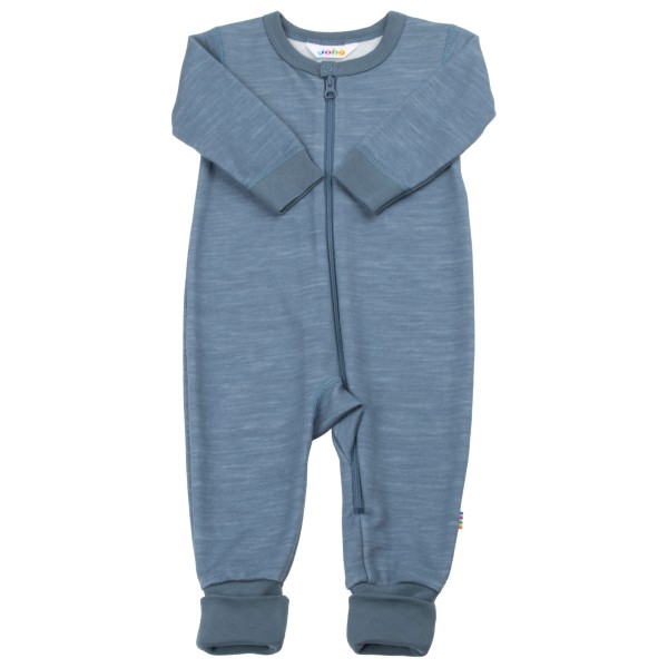 Image of Joha - Kid"s 34903 Jumpsuit 2-in-1 Foot - Overall Gr 100;50;60;70;80;90 beige;grau/blau'
