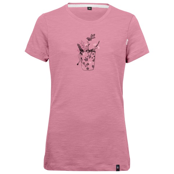 Image of Chillaz - Kid"s Gandia Chalkbag Flower - T-Shirt Gr 116;128;140;152;164 rosa'