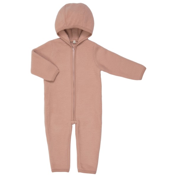 Image of Huttelihut - Kid"s Pram Suit Wool Fleece - Overall Gr 86 rosa'