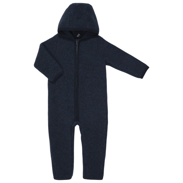 Image of Huttelihut - Kid"s Pram Suit Wool Fleece - Overall Gr 80 schwarz'