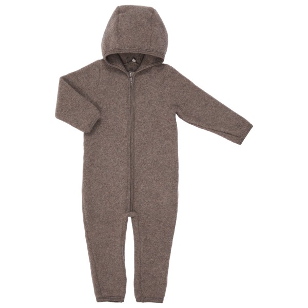 Image of Huttelihut - Kid"s Pram Suit Wool Fleece - Overall Gr 80;86;92;98 beige;rosa;schwarz'
