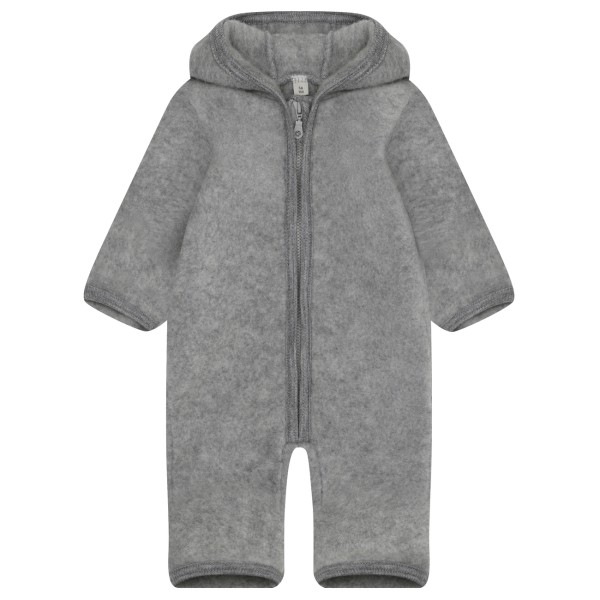 Huttelihut Baby’s Pram Suit Wool Fleece Overall Grijs