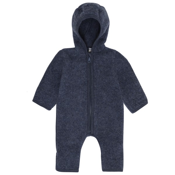 Huttelihut Baby’s Pram Suit Wool Fleece Overall Blauw