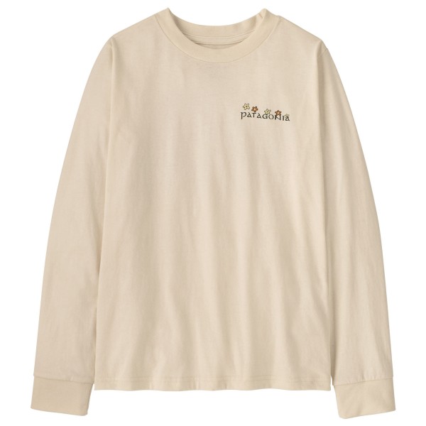 Patagonia Kid’s L/S Graphic T-Shirt Trui Beige