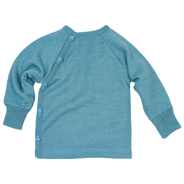 Image of Reiff - Kid"s JaPu Frottee - Wollpullover Gr 74/80 türkis'