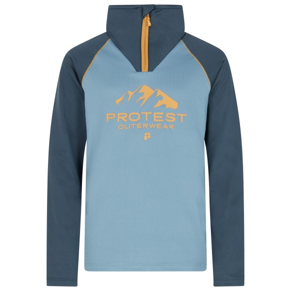 Image of Protest - Kid"s Prtraf 1/4 Zip Active Top - Fleecepullover Gr 128 türkis/blau'