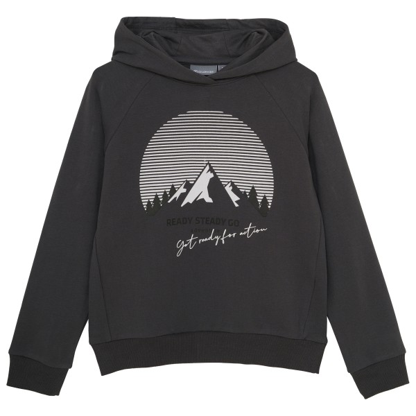 Image of Color Kids - Kid"s Sweat Hoodie - Hoodie Gr 110;116;122;128;92 schwarz/grau'
