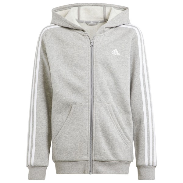 Image of adidas - Kid"s Essentials 3-Stripes Fleece Fullzip Hoodie - Hoodie Gr 128;140;152;164;176 blau;grau;grün'